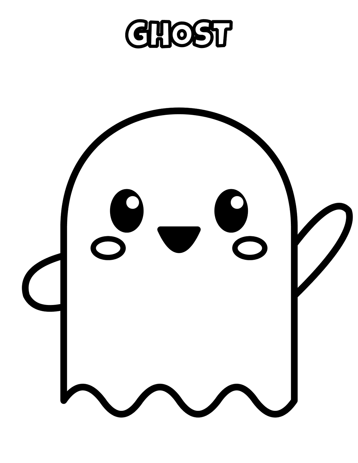 My First Halloween Toddler Coloring (12 Pages, Ages 1–4) preview 3