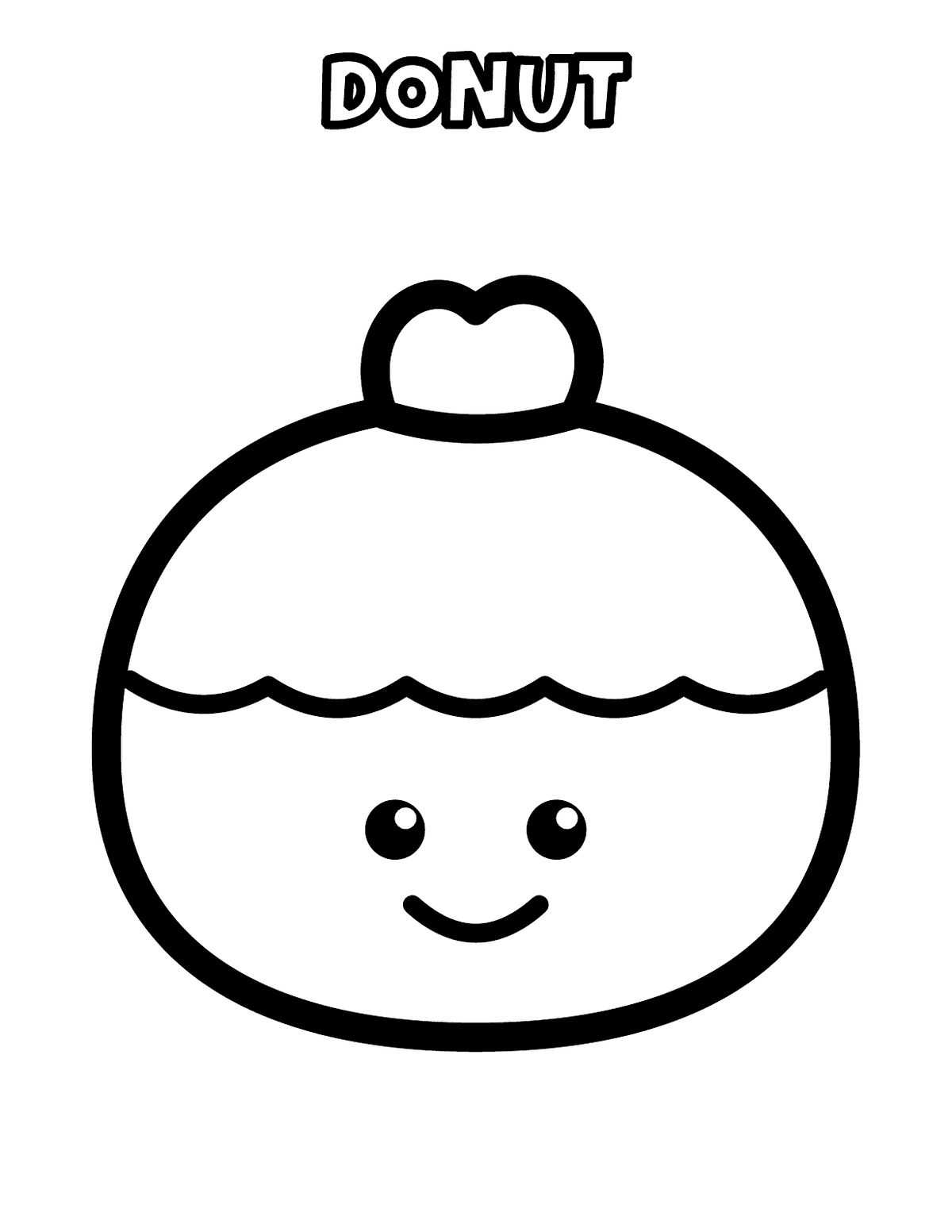 My First Hanukkah Coloring Pages: Toddler & PreK, 20 Big Thick-Line Pages preview 4