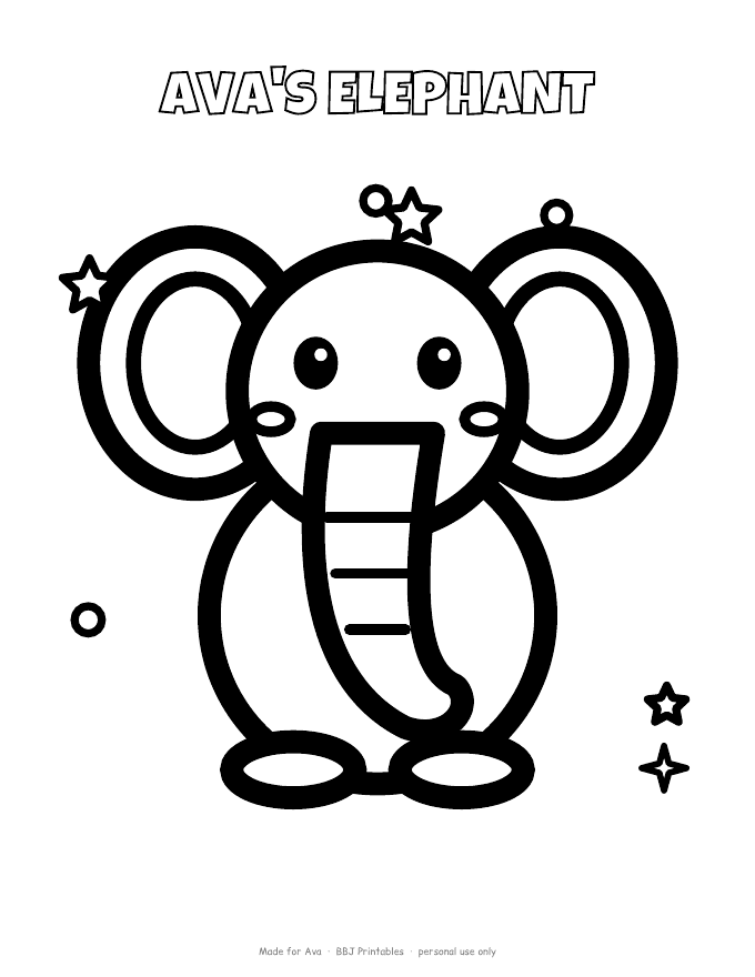 Sample: Coloring page