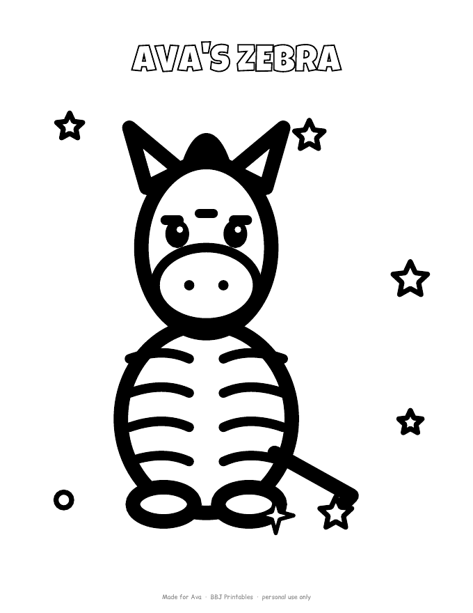 Sample: Coloring page