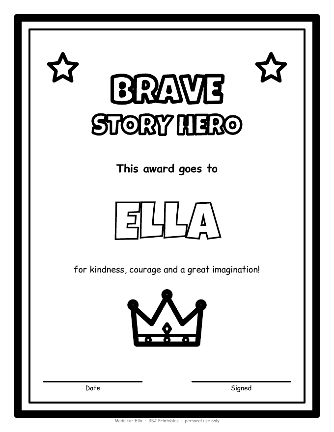Sample: Certificate