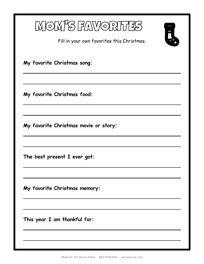 Sample: Favorites page