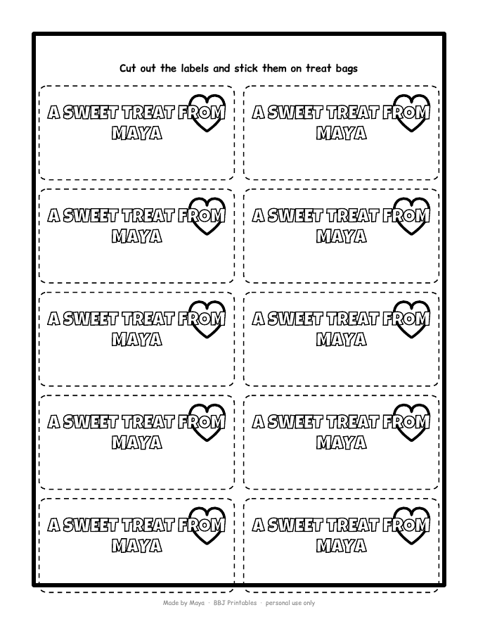 Sample: Treat labels